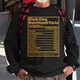 Black King Nutritional Facts Tshirt Sweatshirt Gifts for Old Men