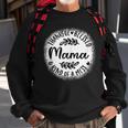 Bleached Thankful Blessed Kind Of A Mess One Thankful Mama Sweatshirt Gifts for Old Men