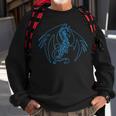 Blue Dragon Gift Halloween Kids Undead Trick Or Treat Gift Sweatshirt Gifts for Old Men