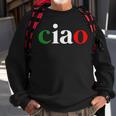 Born In Italy Funny Italian Italy Roots Ciao Men Women Sweatshirt Graphic Print Unisex Gifts for Old Men