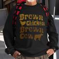 Brown Chicken Brown Cow Tshirt Sweatshirt Gifts for Old Men