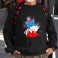 Cat Lovers American Flag 4Th Of July Funny Sweatshirt Gifts for Old Men