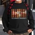 Celebrate Diversity Cigars Sweatshirt Gifts for Old Men