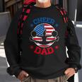 Cheer Dad Proud Fathers Day Cheerleading Girl Competition Sweatshirt Gifts for Old Men