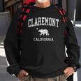 Claremont California Ca Vintage Distressed Sports Design Sweatshirt Gifts for Old Men