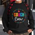 Coach Crew Instructional Coach Reading Career Literacy Pe Gift V2 Sweatshirt Gifts for Old Men