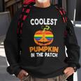 Coolest Pumpkin In The Patch Lgbt Gay Pride Lesbian Bisexual Ally Quote Sweatshirt Gifts for Old Men