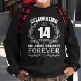 Cute 14Th Wedding Anniversary For Couples Married 14 Year Sweatshirt Gifts for Old Men
