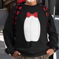 Cute Fancy Penguin Bow Tie Halloween Costume Funny  Men Women Sweatshirt Graphic Print Unisex Gifts for Old Men