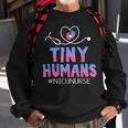 Cute Tiny Humans Neonatal Intensive Care Nicu Nurse Sweatshirt Gifts for Old Men