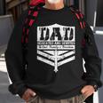 Dad Dedicated And Devoted To God Family & Freedom Sweatshirt Gifts for Old Men