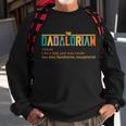 Dadalorian Definition Like A Dad But Way Cooler Tshirt Sweatshirt Gifts for Old Men
