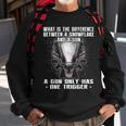 Difference Snowflake Sweatshirt Gifts for Old Men