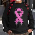Distressed Breast Cancer Awareness Pink Ribbon Tshirt Sweatshirt Gifts for Old Men