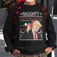 Donald Trump Naughty Ugly Christmas Sweatshirt Gifts for Old Men