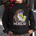Eagle Mullet 4Th Of July Beer Usa American Flag Merica Meaningful Gift Sweatshirt Gifts for Old Men