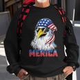 Eagle Mullet 4Th Of July Usa American Flag Merica Gift V10 Sweatshirt Gifts for Old Men