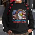 Eagle Mullet 4Th Of July Usa American Flag Merica Gift V12 Sweatshirt Gifts for Old Men