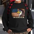 Eagle Mullet Usa American Flag Merica 4Th Of July Great Gift Sweatshirt Gifts for Old Men