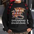 Easily Distracted By Dragons And Books V2 Sweatshirt Gifts for Old Men