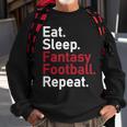 Eat Sleep Fantasy Football Repeat Tshirt Sweatshirt Gifts for Old Men