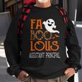 Faboolous Assistant Principal On Halloween Party Funny Ghost Sweatshirt Gifts for Old Men