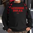 Ferris Bueller&8217S Day Off Leisure Rules Sweatshirt Gifts for Old Men