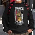 Firefighter Proud Dad Of A Firewoman Father Firefighter Dad Sweatshirt Gifts for Old Men