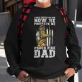 Firefighter Proud Fire Dad Firefighter Dad Of A Fireman Father Sweatshirt Gifts for Old Men