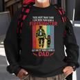 Firefighter Retro Vintage Father And Son Firefighter Dad Fathers Day V2 Sweatshirt Gifts for Old Men