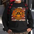 Firefighter The Legend Has Retired Fireman Firefighter Sweatshirt Gifts for Old Men