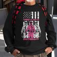 Firefighter Theres A Her In Brotherhood Firefighter Fireman Gift Sweatshirt Gifts for Old Men