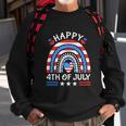 Funny 4Th Of July Cat American Flag V2 Sweatshirt Gifts for Old Men