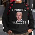 Funny Anti Biden Drunken Marxist Joe Biden Sweatshirt Gifts for Old Men