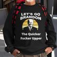 Funny Anti Biden Fjb Lets Go Brandon Let Go Brandon Funny Fjb Meme Americ Sweatshirt Gifts for Old Men