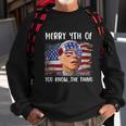 Funny Biden Confused Merry Happy 4Th Of You Know The Thing Funny Design Sweatshirt Gifts for Old Men