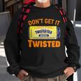 Funny Dont Get It Twisted Tea Meme Sweatshirt Gifts for Old Men