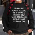 Funny Favorite Child Dad Quote Tshirt Sweatshirt Gifts for Old Men