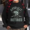 Funny Fishing Ofishally Retired Est 2022 Tshirt Sweatshirt Gifts for Old Men