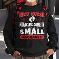 Funny Miracle Neonatal Intensive Care Unit Nicu Nurse Sweatshirt Gifts for Old Men