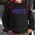 Funny Womens Rights 1973 1973 Snl Support Roe V Wade Pro Choice Protect R Sweatshirt Gifts for Old Men