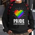 Gay Pride Love Is Love Lgbt Sweatshirt Gifts for Old Men