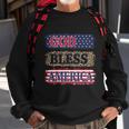 God Bless America Patriotic 4Th Of July Independence Day Gift Sweatshirt Gifts for Old Men