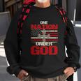 God Christian Us Flag Funny 4Th Of July Faith Sweatshirt Gifts for Old Men