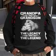 Grandpa And Grandson The Legacy The Legend Tshirt Sweatshirt Gifts for Old Men