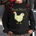 Guess What Chicken Butt Tshirt Sweatshirt Gifts for Old Men