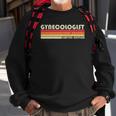 Gynecologist Funny Job Title Profession Birthday Worker Idea Sweatshirt Gifts for Old Men