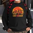 Halloween Rise Of The Case Manager Job Coworker Men Women Sweatshirt Graphic Print Unisex Gifts for Old Men