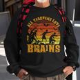 Halloween School Teacher All Teachers Love Brains Sweatshirt Gifts for Old Men
