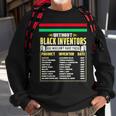 History Of Black Inventors Black History Month Sweatshirt Gifts for Old Men